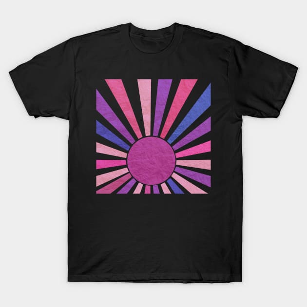 Dusk Sun Rays T-Shirt by PurplePeacock